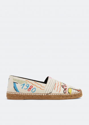 YSL embroidered espadrilles 