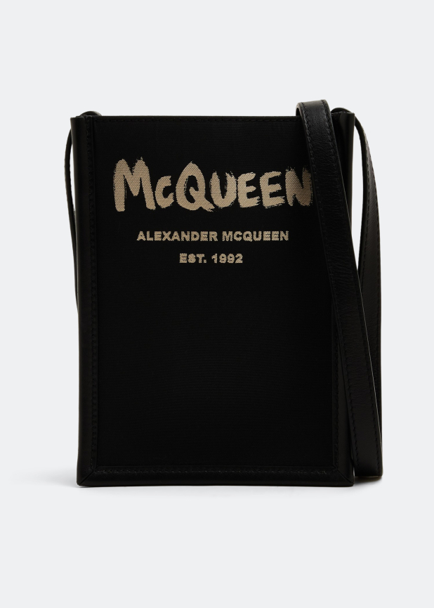 McQueen Graffiti Edge mini bag